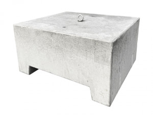 Betonblok 650kg met oog