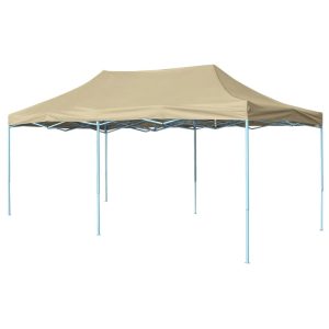 Plooitent 6x3m sand
